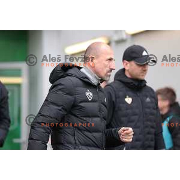 Damir Krznar during Prva Liga Telemach 2022-2023 football match between Olimpija and Maribor in SRC Stozice, Ljubljana, Slovenia on April 16, 2023