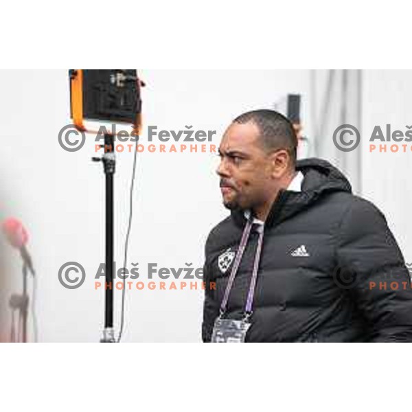 Marcos Tavares during Prva Liga Telemach 2022-2023 football match between Olimpija and Maribor in SRC Stozice, Ljubljana, Slovenia on April 16, 2023