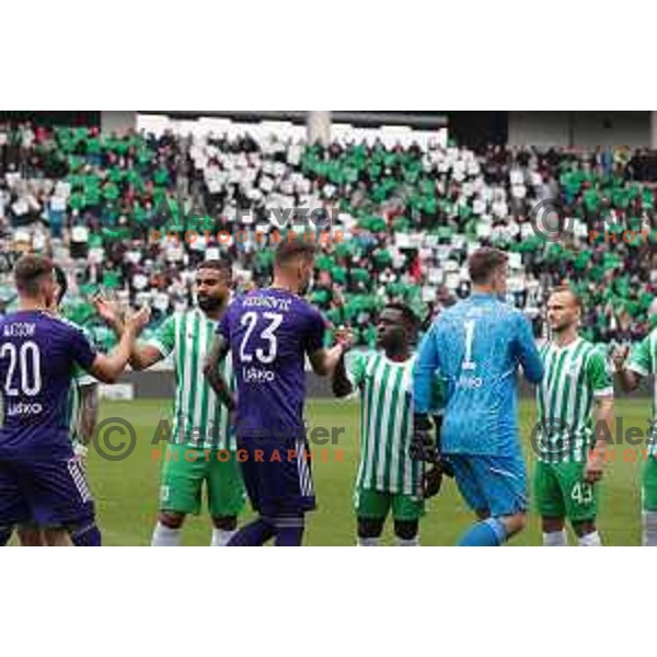 during Prva Liga Telemach 2022-2023 football match between Olimpija and Maribor in SRC Stozice, Ljubljana, Slovenia on April 16, 2023