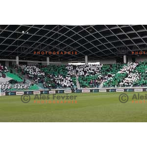 during Prva Liga Telemach 2022-2023 football match between Olimpija and Maribor in SRC Stozice, Ljubljana, Slovenia on April 16, 2023