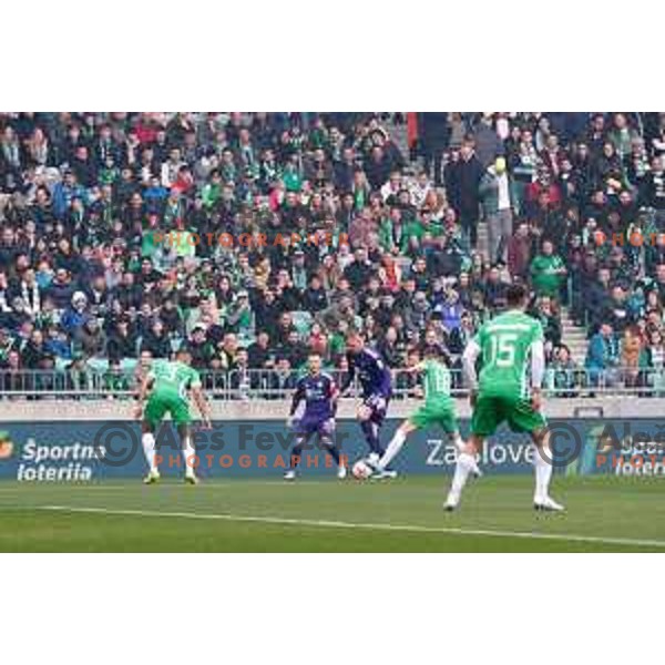 Josip Ilicic in action during Prva Liga Telemach 2022-2023 football match between Olimpija and Maribor in SRC Stozice, Ljubljana, Slovenia on April 16, 2023