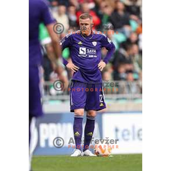 Josip Ilicic in action during Prva Liga Telemach 2022-2023 football match between Olimpija and Maribor in SRC Stozice, Ljubljana, Slovenia on April 16, 2023