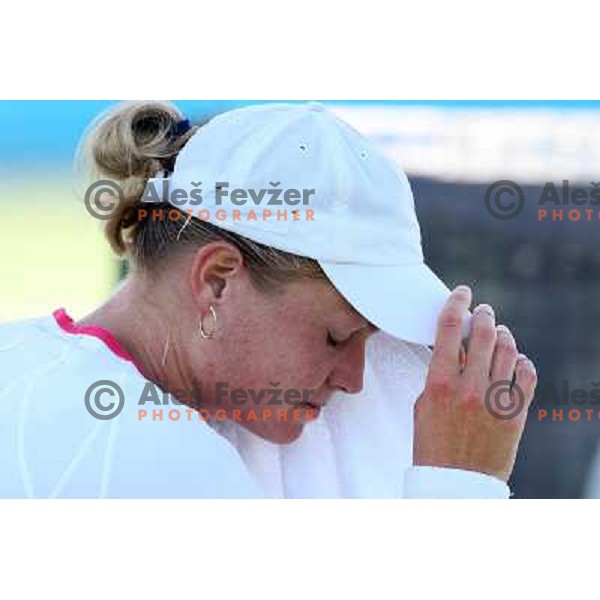 Elena Bovina (RUS) at Banka Koper Slovenia Open WTA tennis tournament, Portoroz, 24.7.2008. Photo by Ales Fevzer 