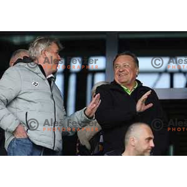 Zoran Jankovic during Prva Liga Telemach 2022-2023 football match between Olimpija and Maribor in SRC Stozice, Ljubljana, Slovenia on April 16, 2023