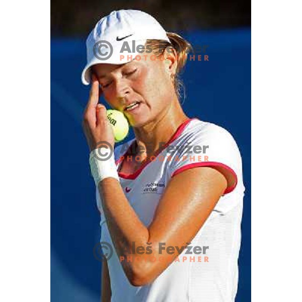 Elena Bovina (RUS) at Banka Koper Slovenia Open WTA tennis tournament, Portoroz, 24.7.2008. Photo by Ales Fevzer 