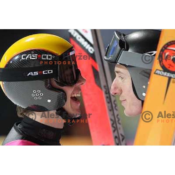 Neumayer at 90 m individual ski jumping event in Pragelato at Torino 2006 Winter Olympic games, Italy on February 12, 2006