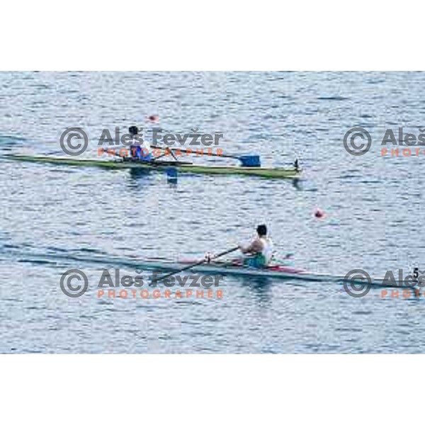 International Rowing Regatta on Lake Bled, Slovenia on April 22, 2023