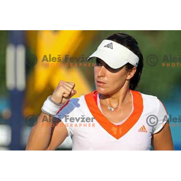 Anabel Medina Garriuges (ESP) at Banka Koper Slovenia Open WTA tennis tournament, Portoroz, 25.7.2008. Photo by Ales Fevzer 