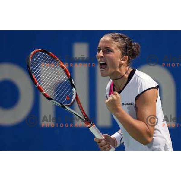  Sara Errani (ITA) at Banka Koper Slovenia Open WTA tennis tournament, Portoroz, 25.7.2008. Photo by Ales Fevzer 