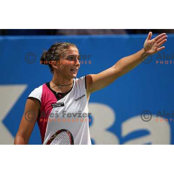  Sara Errani (ITA) at Banka Koper Slovenia Open WTA tennis tournament, Portoroz, 25.7.2008. Photo by Ales Fevzer 
