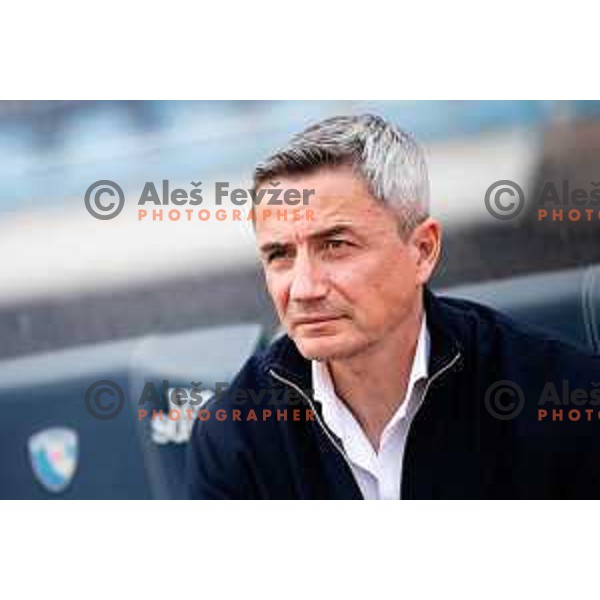 Agron Salja during Prva Liga Telemach 2022-2023 football match between Gorica and OlimpIjain Nova Gorica on April 23, 2023 , Slovenia on April 23, 2023 