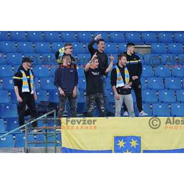 in action during Prva Liga Telemach 2022-2023 football match between Bravo and Celje in Ljubljana, Slovenia on April 23, 2023 