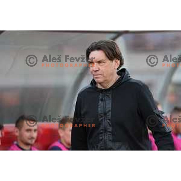 in action during Prva Liga Telemach 2022-2023 football match between Bravo and Celje in Ljubljana, Slovenia on April 23, 2023 , Slovenia on April 23, 2023