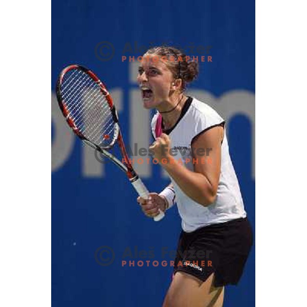  Sara Errani (ITA) at Banka Koper Slovenia Open WTA tennis tournament, Portoroz, 25.7.2008. Photo by Ales Fevzer 