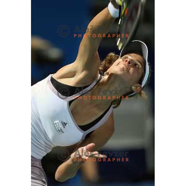 Julia Goerges (GER) at Banka Koper Slovenia Open WTA tennis tournament, Portoroz, 25.7.2008. Photo by Ales Fevzer 