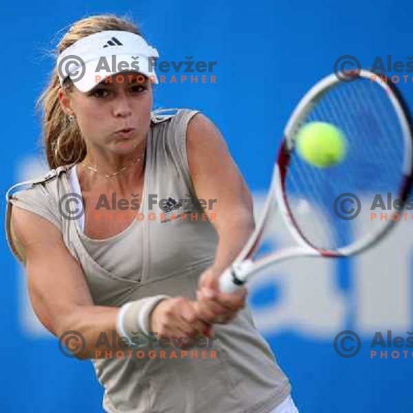 Maria Kirilenko (RUS) at Banka Koper Slovenia Open WTA tennis tournament, Portoroz, 25.7.2008. Photo by Ales Fevzer 