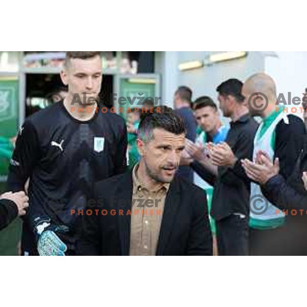 Zoran Zeljkovic during Prva Liga Telemach 2022-2023 football match between Olimpija and Koper in SRC Stozice, Ljubljana, Slovenia on April 30, 2023 