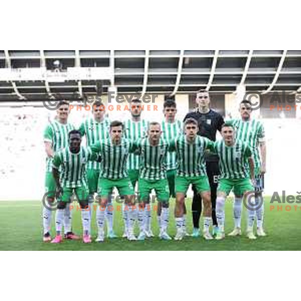 In action during Prva Liga Telemach 2022-2023 football match between Olimpija and Koper in SRC Stozice, Ljubljana, Slovenia on April 30, 2023 , Slovenia on April 23, 2023
