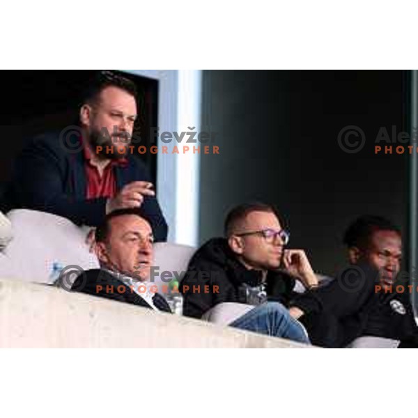 Ante Guberac during Prva Liga Telemach 2022-2023 football match between Olimpija and Koper in SRC Stozice, Ljubljana, Slovenia on April 30, 2023 