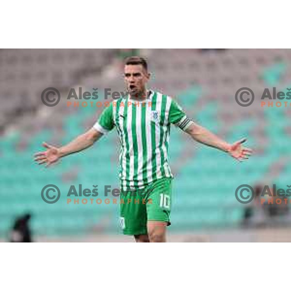 Timi Max Elsnik during Prva Liga Telemach 2022-2023 football match between Olimpija and Koper in SRC Stozice, Ljubljana, Slovenia on April 30, 2023