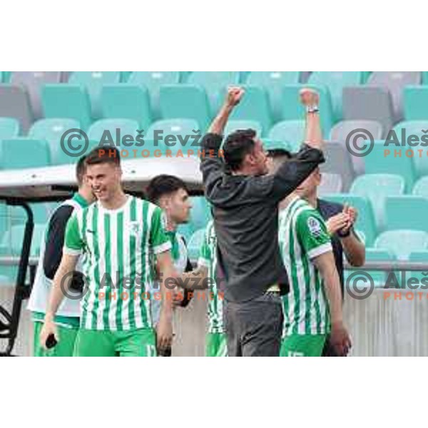 Albert Riera during Prva Liga Telemach 2022-2023 football match between Olimpija and Koper in SRC Stozice, Ljubljana, Slovenia on April 30, 2023 