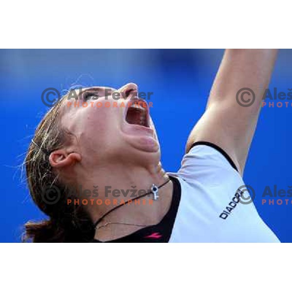  Sara Errani (ITA) at Banka Koper Slovenia Open WTA tennis tournament, Portoroz, 25.7.2008. Photo by Ales Fevzer 