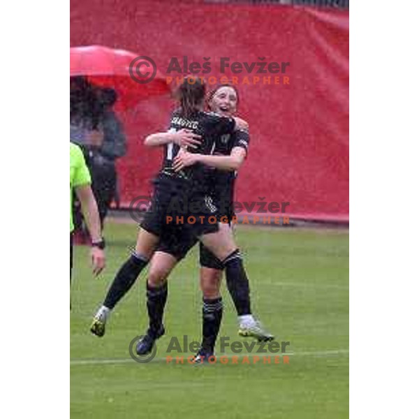 in action during Pivovarna Union Slovenian Cup match between ZNK Mura Nona and ZNK Olimpija in Celje on May 6, 2023 , Slovenia on April 23, 2023
