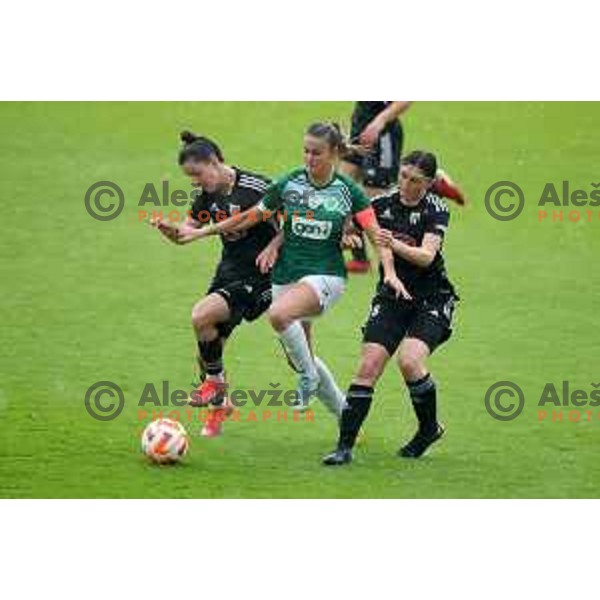 in action during Pivovarna Union Slovenian Cup match between ZNK Mura Nona and ZNK Olimpija in Celje on May 6, 2023 , Slovenia on April 23, 2023