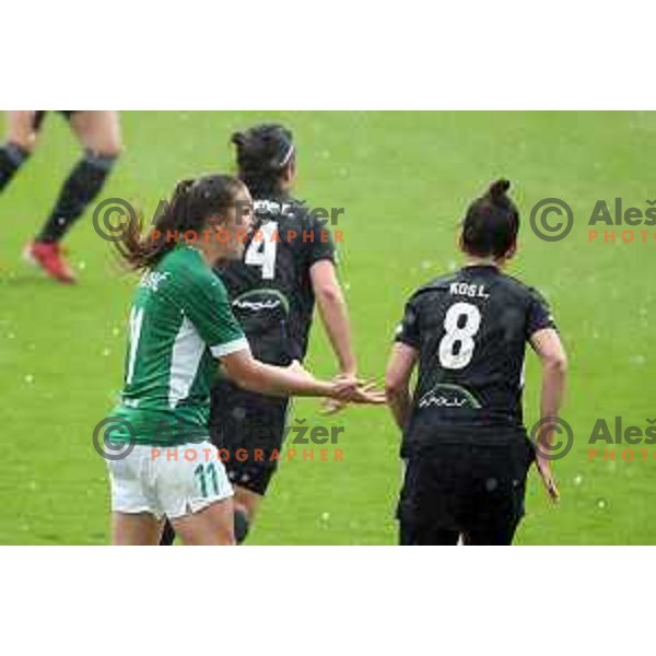 in action during Pivovarna Union Slovenian Cup match between ZNK Mura Nona and ZNK Olimpija in Celje on May 6, 2023 , Slovenia on April 23, 2023