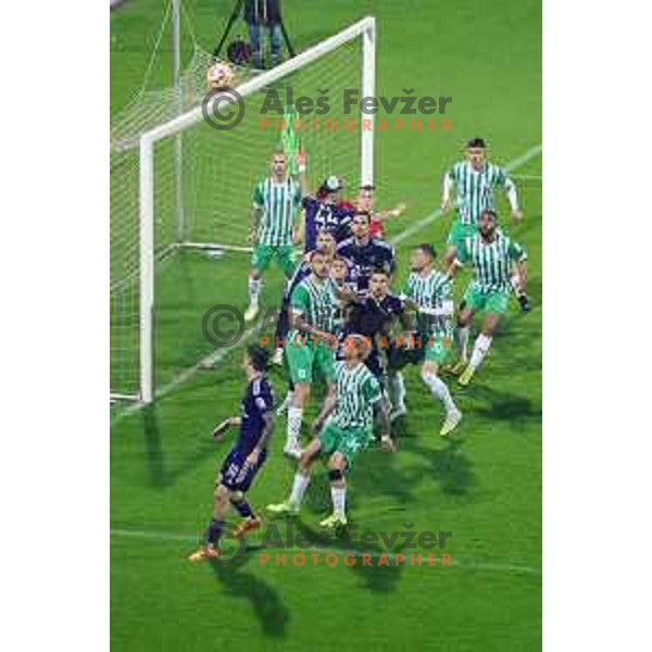 Matevz Vidovsek in action during Pivovarna Union Slovenian Cup match between Olimpija and Maribor in Celje on May 6, 2023