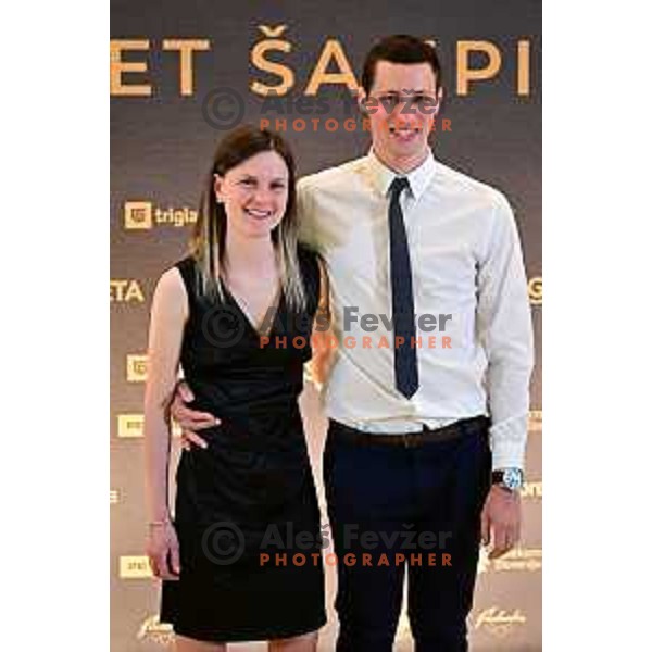 Ema Klinec during Gala event The Night of the Champions in Ljubljana, Slovenia on May 9, 2023