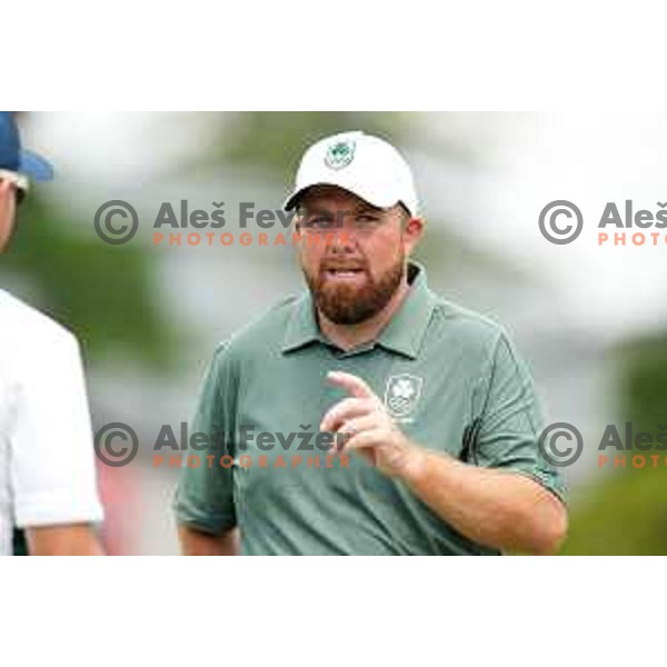 Shane Lowry (NIR) plays in the third round of the Olympic Golf tournament at Kasumigaseki Country Club at Tokyo 2020 Summer Olympic Games, Japan on July 31, 2021
