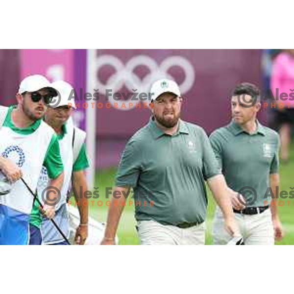 Shane Lowry (NIR) plays in the third round of the Olympic Golf tournament at Kasumigaseki Country Club at Tokyo 2020 Summer Olympic Games, Japan on July 31, 2021