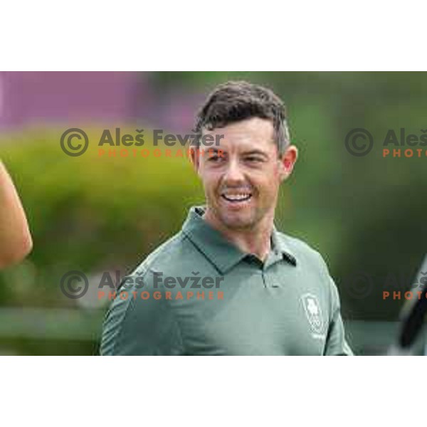 Rory McIlroy (NIR) plays in the third round of the Olympic Golf tournament at Kasumigaseki Country Club at Tokyo 2020 Summer Olympic Games, Japan on July 31, 2021
