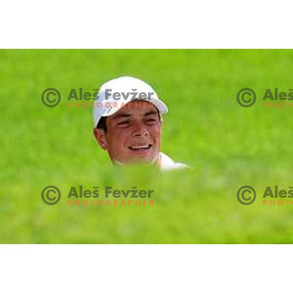 Viktor Hovland (NOR) plays in the third round of the Olympic Golf tournament at Kasumigaseki Country Club at Tokyo 2020 Summer Olympic Games, Japan on July 31, 2021