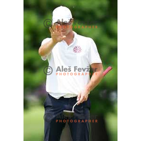 Viktor Hovland (NOR) plays in the third round of the Olympic Golf tournament at Kasumigaseki Country Club at Tokyo 2020 Summer Olympic Games, Japan on July 31, 2021