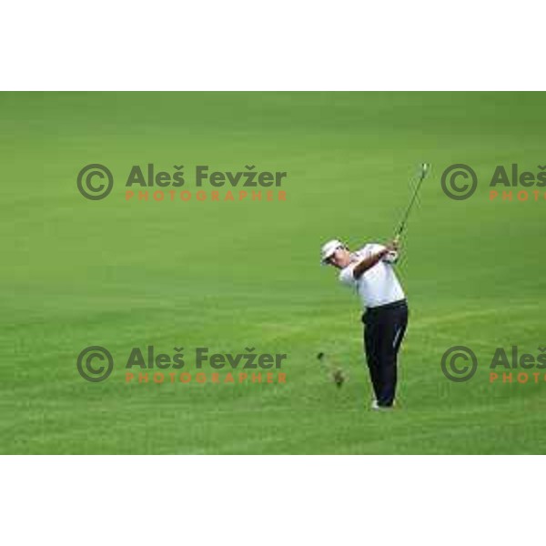 plays in second round of Olympic Golf tournament at Kasumigaseki Country Club at Tokyo 2020 Summer Olympic Games, Japan on July 31, 2021