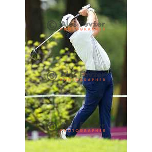 Patrick Reed (USA) plays in the third round of the Olympic Golf tournament at Kasumigaseki Country Club at Tokyo 2020 Summer Olympic Games, Japan on July 31, 2021