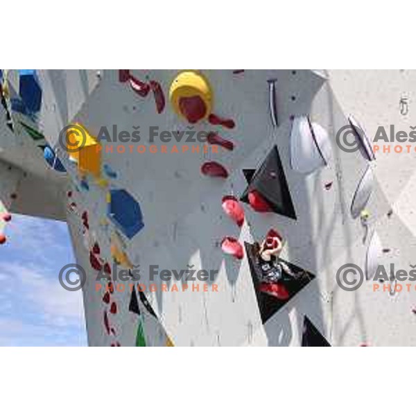 Free-climbing National Championship at Bonifika park, Koper, Slovenia on May 13, 2023