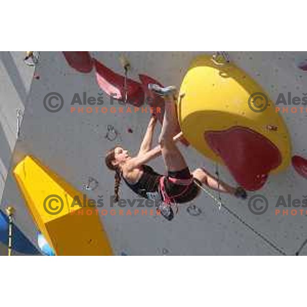 Free-climbing National Championship at Bonifika park, Koper, Slovenia on May 13, 2023
