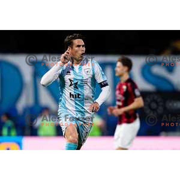 in action during Prva Liga Telemach 2022-2023 football match between Gorica and Tabor Sezana in Nova Gorica on May 19, 2023