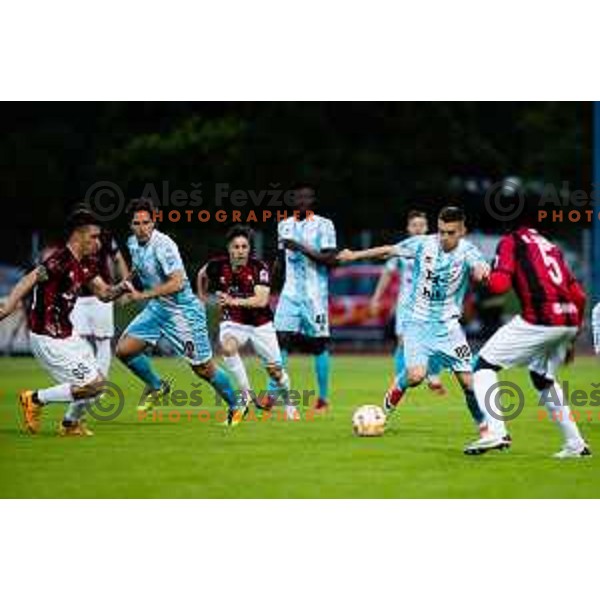 in action during Prva Liga Telemach 2022-2023 football match between Gorica and Tabor Sezana in Nova Gorica on May 19, 2023