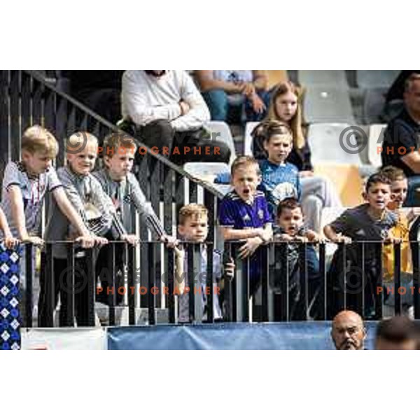 Maribor supporters during Prva liga Telemach football match between Maribor and Bravo in Ljudski vrt, Maribor, Slovenia on May 20, 2023. Photo: Jure Banfi