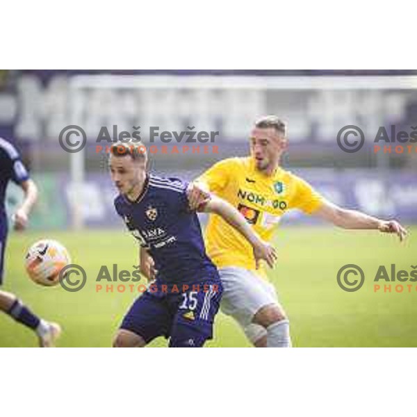 Jan Repas in action during Prva liga Telemach football match between Maribor and Bravo in Ljudski vrt, Maribor, Slovenia on May 20, 2023. Photo: Jure Banfi