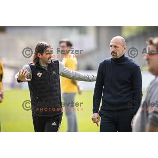 in action during Prva liga Telemach football match between Maribor and Bravo in Ljudski vrt, Maribor, Slovenia on May 20, 2023. Photo: Jure Banfi