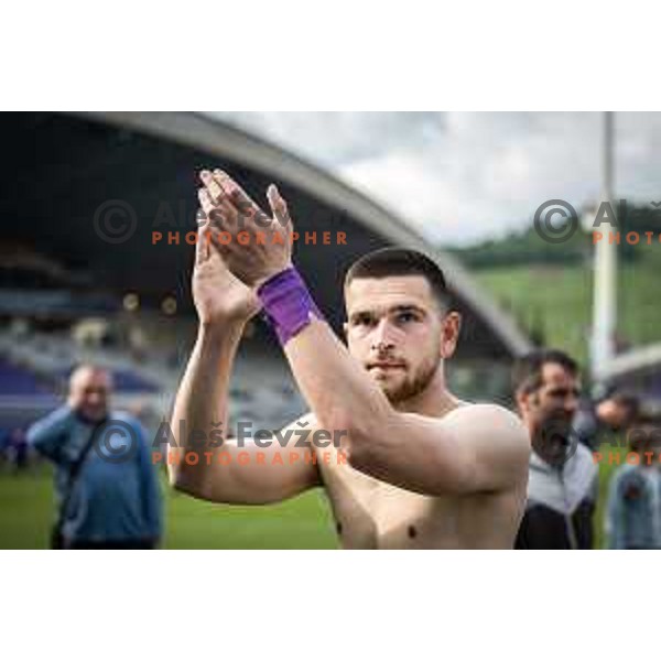 Zan Vipotnik during Prva liga Telemach football match between Maribor and Bravo in Ljudski vrt, Maribor, Slovenia on May 20, 2023. Photo: Jure Banfi