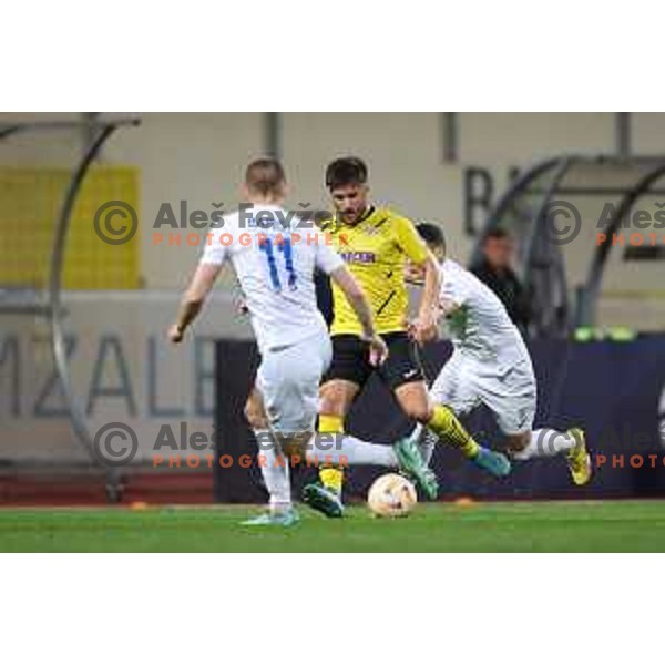 in action during Prva Liga Telemach 2022-2023 football match between Radomlje and Domzale in Domzale, Slovenia on May 20, 2023