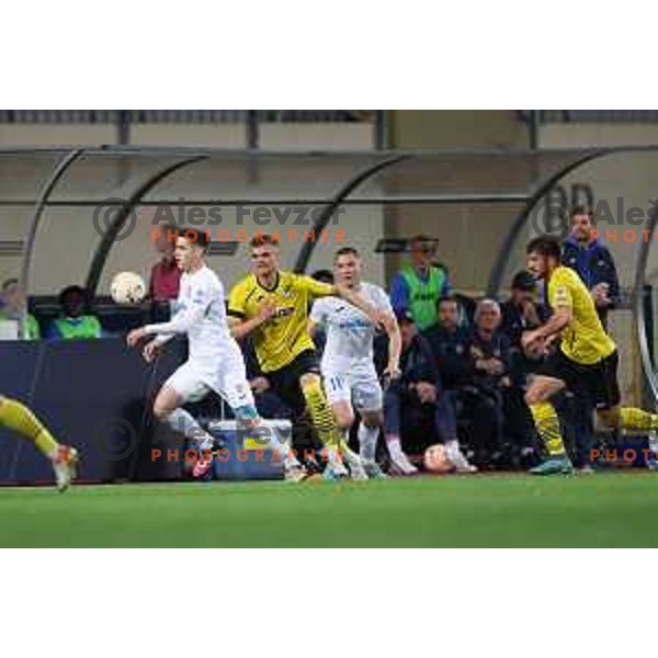 in action during Prva Liga Telemach 2022-2023 football match between Radomlje and Domzale in Domzale, Slovenia on May 20, 2023
