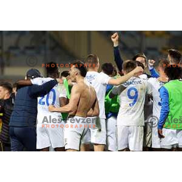 in action during Prva Liga Telemach 2022-2023 football match between Radomlje and Domzale in Domzale, Slovenia on May 20, 2023