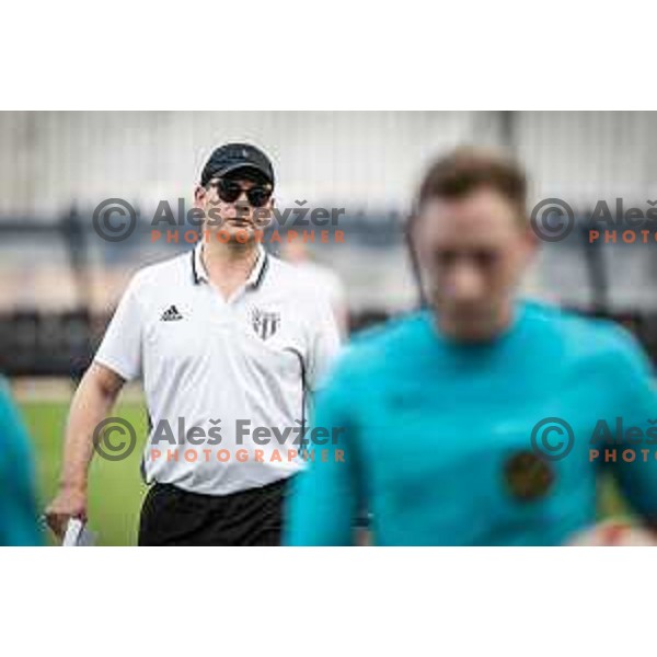 in action during Women’s First League football match between ZNK Mura Nona and ZNK Olimpija in Fazanerija, Murska Sobota, Slovenia on May 21, 2023. Photo: Jure Banfi